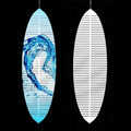 Qualisub Sailboat Shape Aluminum 3D Sublimation Wind Spinner Double Sided  Sublimation Garden Wind Spinners Blanks