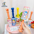 Manual Plastic Lint Roller with Slant Tear Sticker Carpet Clothes Cleaner Tape for Effective Removal