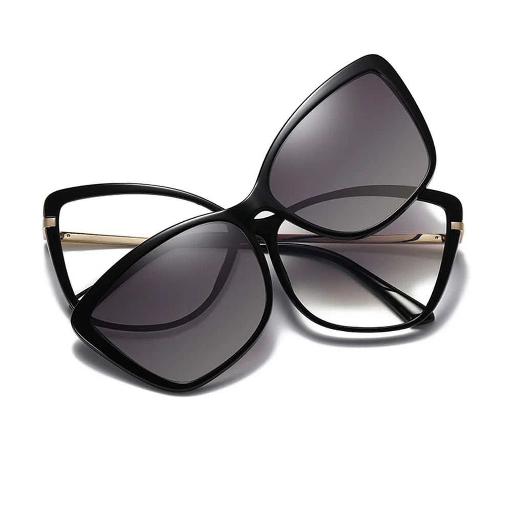 Sparloo 95335 New Tac  TR90 Sunglasses Polarized Clip Magnetic Optical Frames Blue Light Blocking