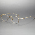 KJ-45 New Trend Titanium Bridge Shenzhen Manufacturer Japanese Designer New Model Optical Eyeglass Frame
