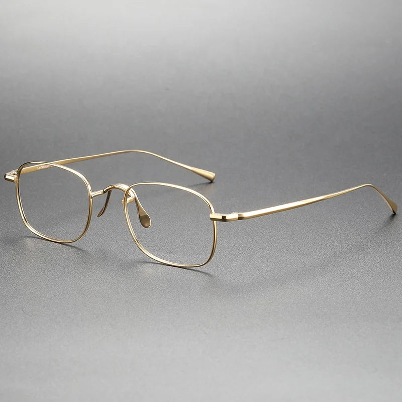 KJ-45 New Trend Titanium Bridge Shenzhen Manufacturer Japanese Designer New Model Optical Eyeglass Frame