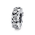 Factory Vintage Vines Charm 925 Sterling Silver Flower Bead Fit Bracelet Necklace DIY Fashion Jewelry Accessories SCC1601