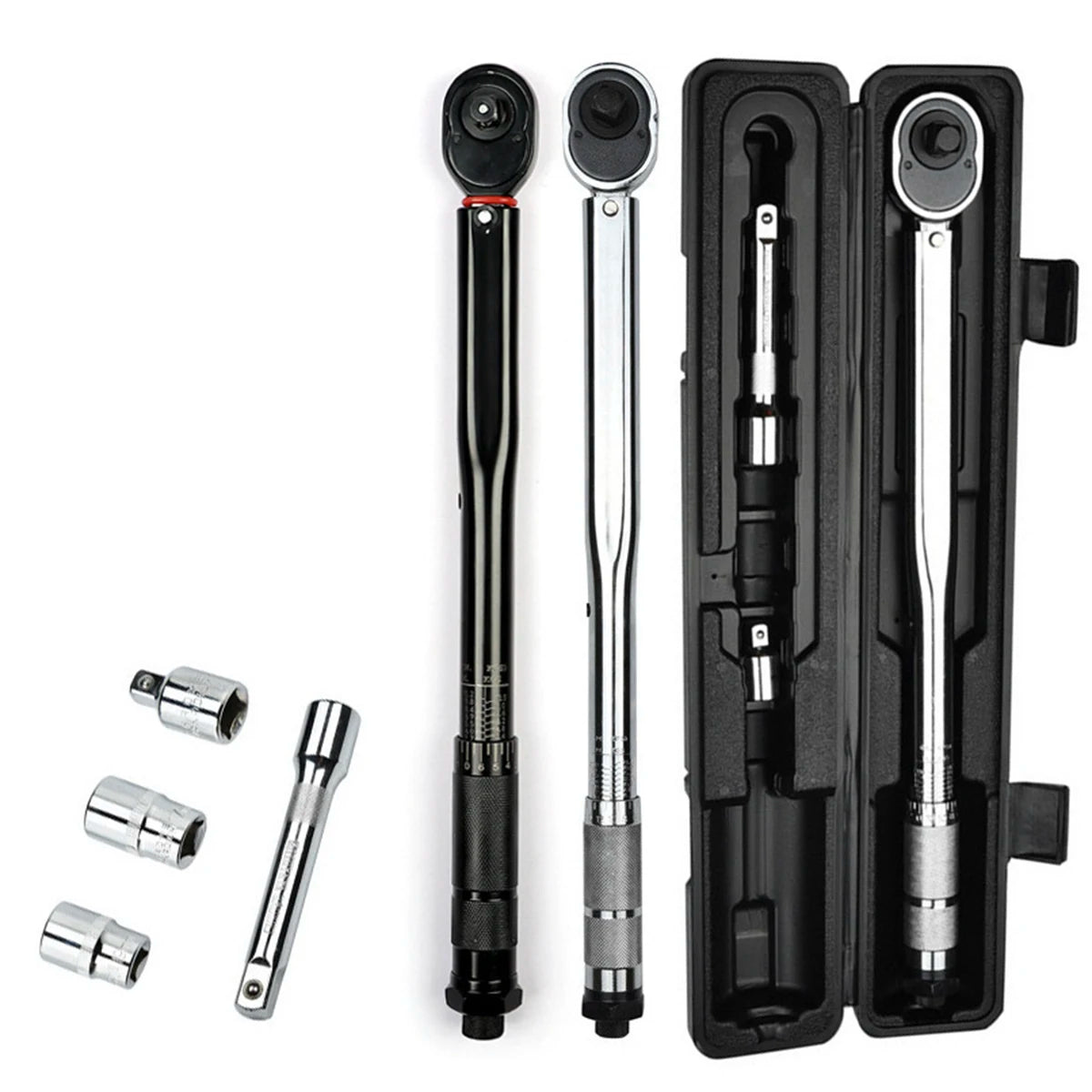CRV Ratchet Head 10-150 nm 1/2 3/8 1/4 Inch Adjustable Preset Torque Wrenches Wrench Spanner