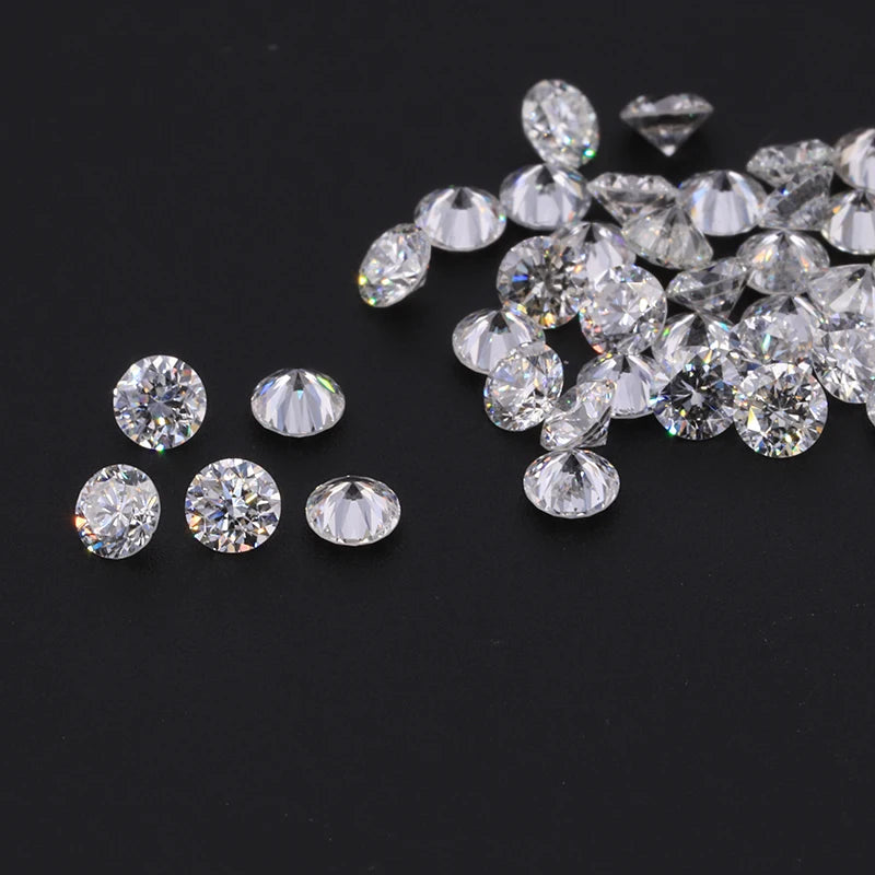 Starsgem Synthetic Diamond Round Shape VS DEF Colour Loose Lab Grown Diamonds with Low Price