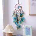 Handmade Bohemian Dream Catcher Wind Chime Crystal Door & Bedroom Wall Hanging Decor for Housewarming Present