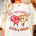Yunshang Ctusom Heat Heat Press Design Valentines Stickers Valentine's Day Iron on Dtf Transfers for T-shirt