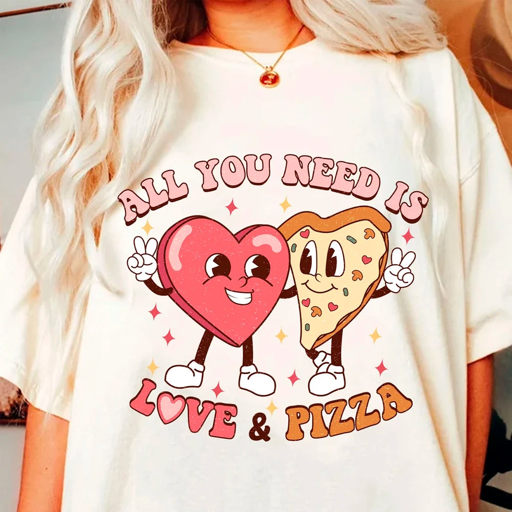 Yunshang Ctusom Heat Heat Press Design Valentines Stickers Valentine's Day Iron on Dtf Transfers for T-shirt