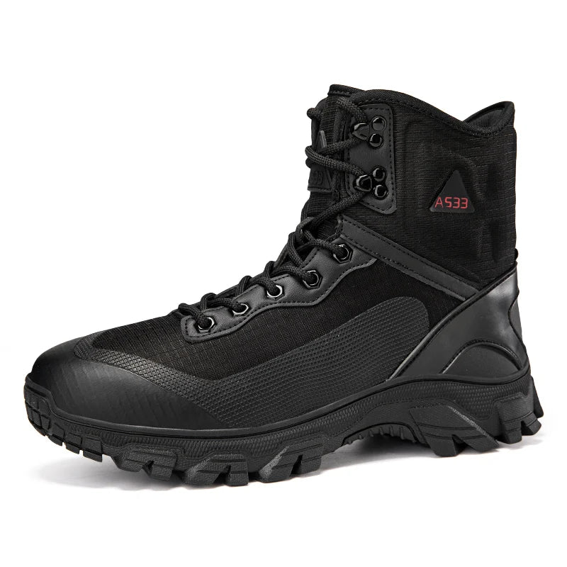 New Design Mens Hiking Shoes Big Sizes Waterproof Lightweight Sports Boots for Summer and Autumn Factory Price Footwear