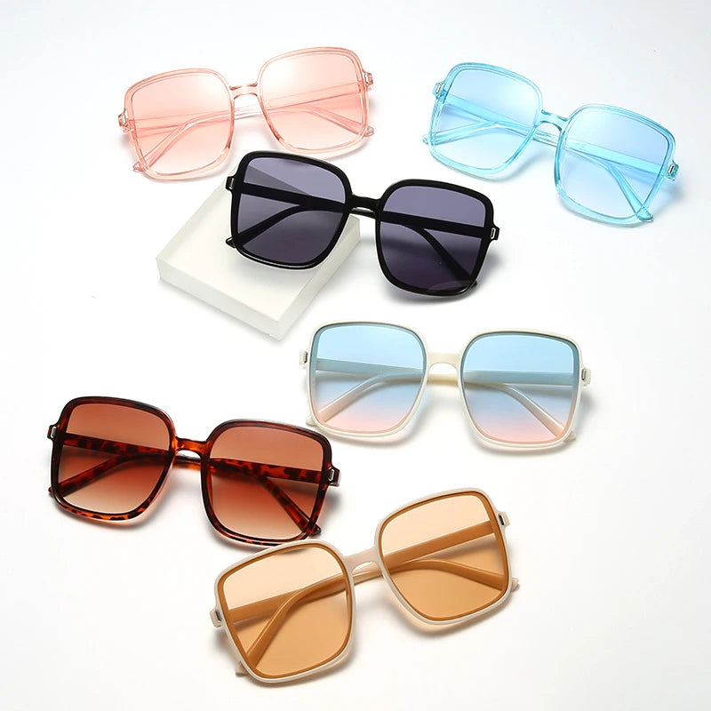 Sunray New Candy Color Square Sunglasses Jelly Color Small Frame Sunglasses Women Fashion Personality Custom Designer Sunglasses