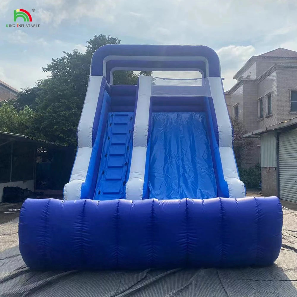 Commercial Kids Inflatable Floating Water Slide with Pool for Outdoor MegaBDM