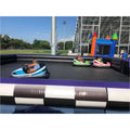 Aeor Black Inflatable Bumper Car Go Kart Race Track Set for Kids 4x4m CE Certified Free Blower Easy Setup