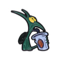 Cartoon Anime Character Enamel Pins Hercules Panic Drinking Soda Funny Lapel Pin Brooches Metal Badge Jewelry Gift for Friend