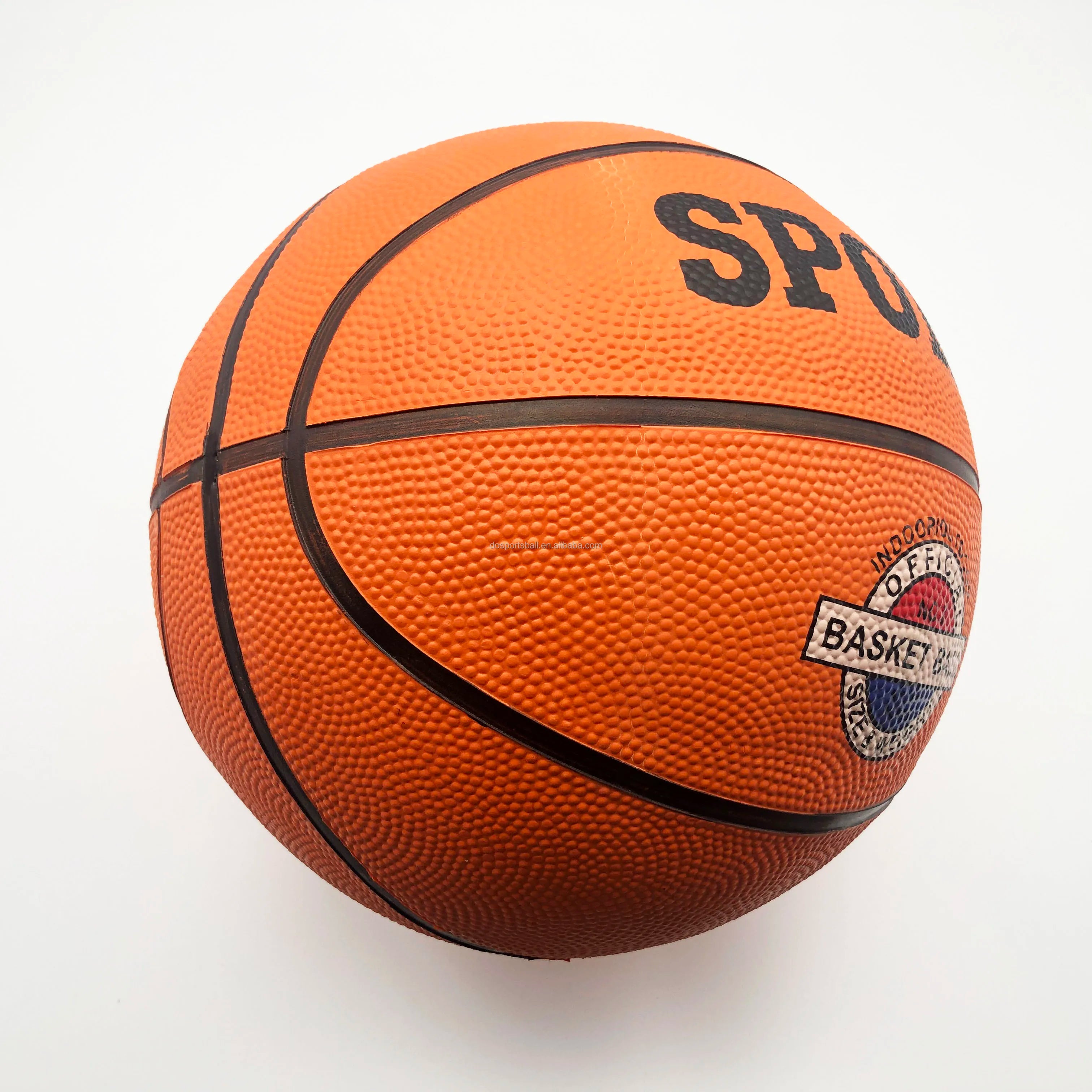 Wholesale Size 7 Durable Rubber Basketball High-Rebounce Entertainment Training Hot Seller Economically Priced