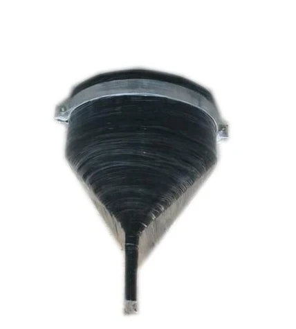 DN300 Water Treated Rubber Duckbill Check Valve Flange Type Epdm Rubber Duckbill Check Valve