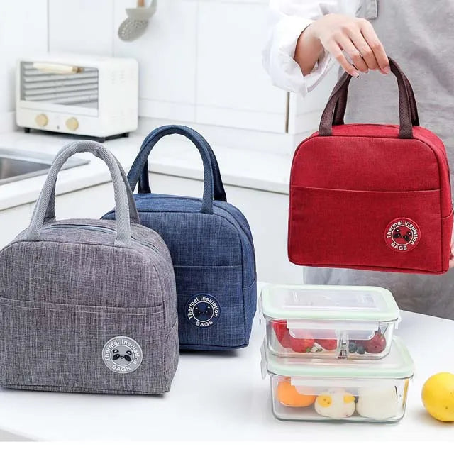 Fashion Insulated Lunch Bag Thermal Custom Flamingos Printing Tote Bags Cooler Picnic Food Lunch Box Bag