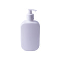 500ml Square HDPE Plastic Bottles Recyclable Packaging with Screw Cap Pump for Skin Care Bathroom Soap Lotion