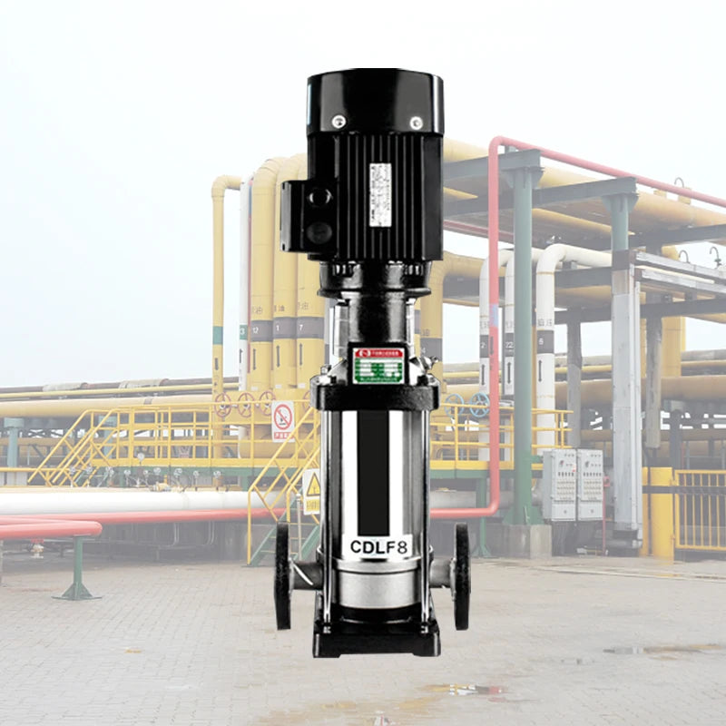 Clean Water Booster Pump  Pipeline Electric Pump Cost Vertical Multistage Centrifugal Pump
