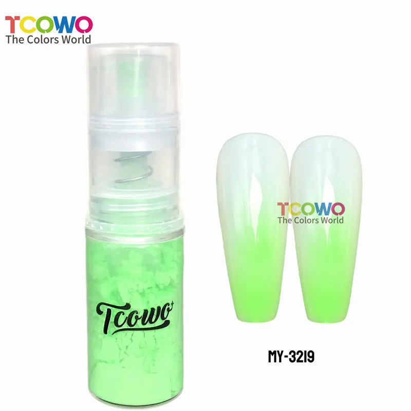 Pastel Neon Powder Gradient Ombre Spray Bottle Hair Body Glitter Spray Lady Glitter Sparkles for Prom Parties and Events