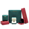 High-grade PU Leather Jewelry Boxes for Promise Rings Earrings Pendant Storage Jewelry Boxes for Necklaces