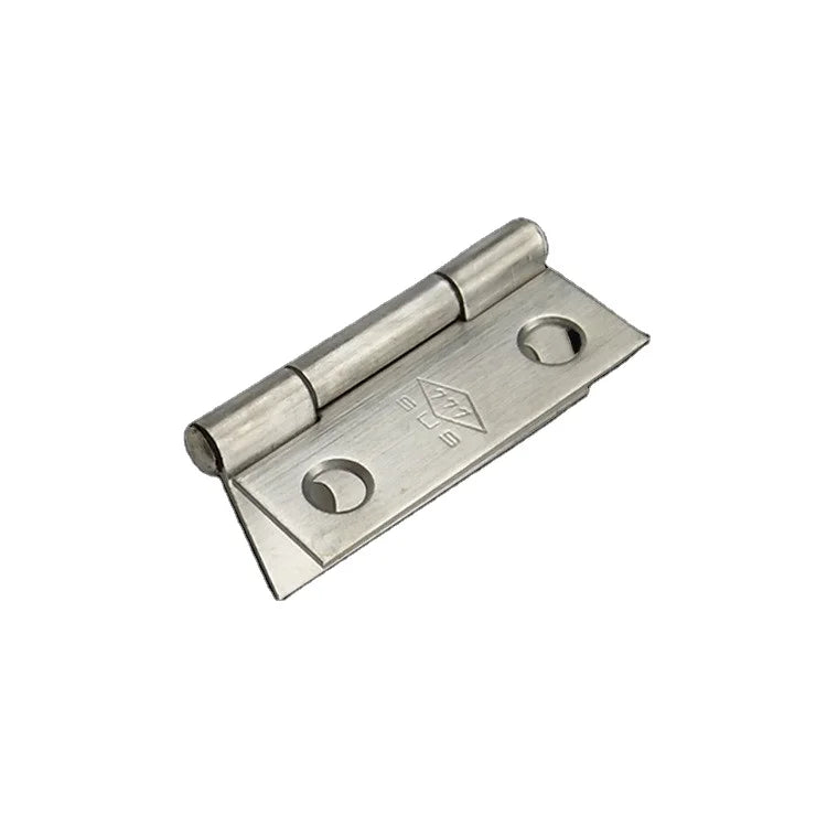 Stock Supply 2inch 50 X 37 X 1.2mm 201 Stainless Steel Butt Hinge for Cabinet