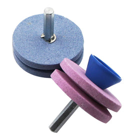 Garden Lawn Mower Blade Tools Fastest Knife Sharpener Blade Universal Grinding Rotary Drill Cutter Lawnmower Knife Sharpener