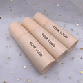 Wholesale Concentrated Small Mini Foam Eyelash Shampoo Beige Eyelash Shampoo Fan Kit Without logo