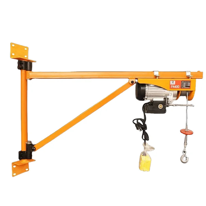 Best Sell Portable 220v Pa800 Remote Control Mini Electric Cable Crane with Trolley