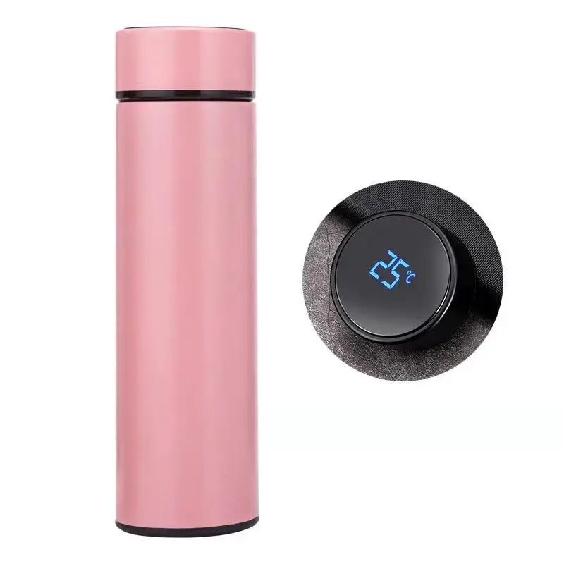 Top Quality Water Cup Tea Filter Temperature Reminder 500ml Intelligent Display 304stainless Steel Vacuum Cup