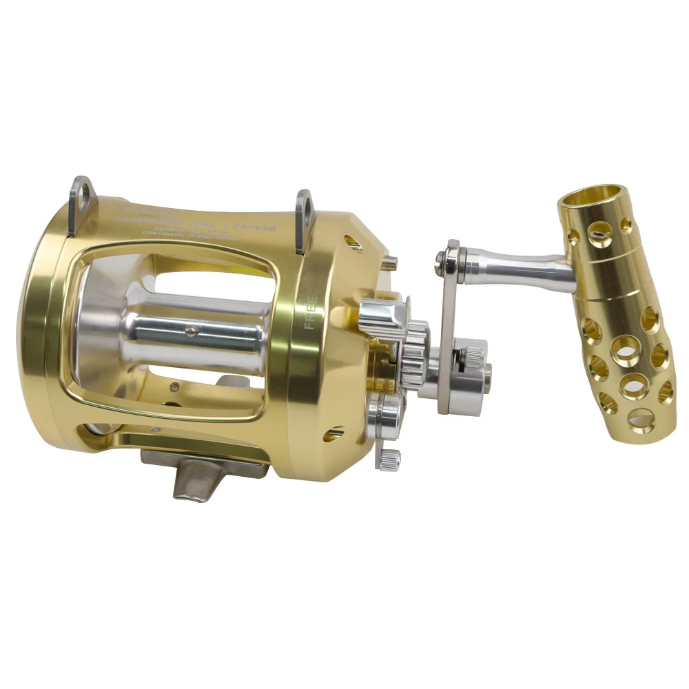 Heavy Duty Sea Trolling Reel Boat Saltwater Big Drag Power Big Game Reel Full Matel Ocean Tuna Fishing Reel