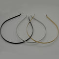 4mm Metal Wire Headband With Bended Ends Base Iron Hairbands Plain Hair Hoops for DIY Hair Accessories