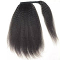 Kinky Straight Kids Braided Ponytail for Girls Ponytail Hair Extension