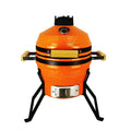 KIMSTONE 13" Hot Color Customized Charcoal Ceramic Kamado BBQ Grill with Smokeless & Portable Design