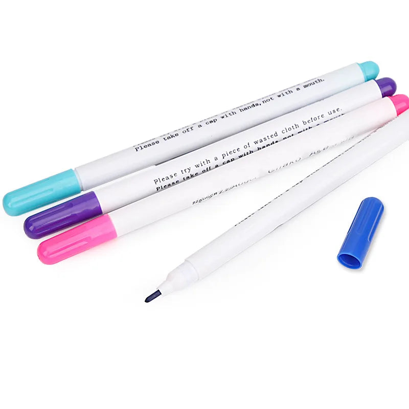 Heat Erasable Sensitive Fabric Marking Pen Sewing Accessory Plastic Eco-Friendly Portable Temporary Garment Marker MegaBDM