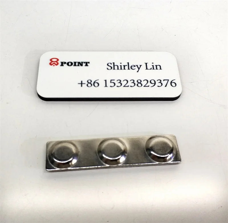 Sublimation Mdf Name Tag Customized Badge for Work