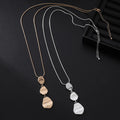 TongLing Hot Sale Fashion Trendy Long Sweater Necklace Irregular Geometric Charm Necklace for Daily Wearing