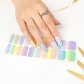 Hot Design 2D/3D Nail Polish Sticker Wraps Decals Eco-friendly Easy Apply for butterfly Designs Nail Patch Manicure Nail Art