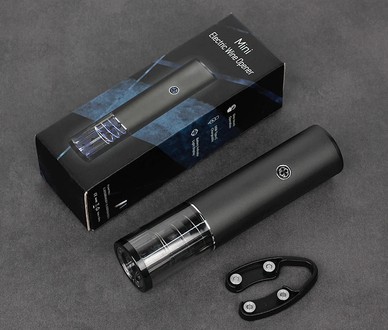 Top Sale Product 2025 New Arrival Portable Electric Corkscrew Automatic Bottle Opener for Kitchen Gadgets Electronic