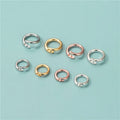 Dia 6 8 10mm 925 Sterling Silver Open Jump Rings Thick Split Rings Connectors for Bracelet Necklace Jewelry Making Kit