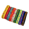 2 cm Small Lantern Flower Jacquard Webbing Lace Ribbon Trims Embroidery Costume Decorative Ethnic Clothing Jacquard Webbing