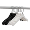 Solid Plastic New Wood Grain High-grade Adult Clothes Hanger Pants Rack