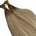Doris Beauty 2025 Trendy Rooted Warm Blonde Invisible Russian Hair Extension Best Quality 12A Grade Remy Hair Handtied Weft