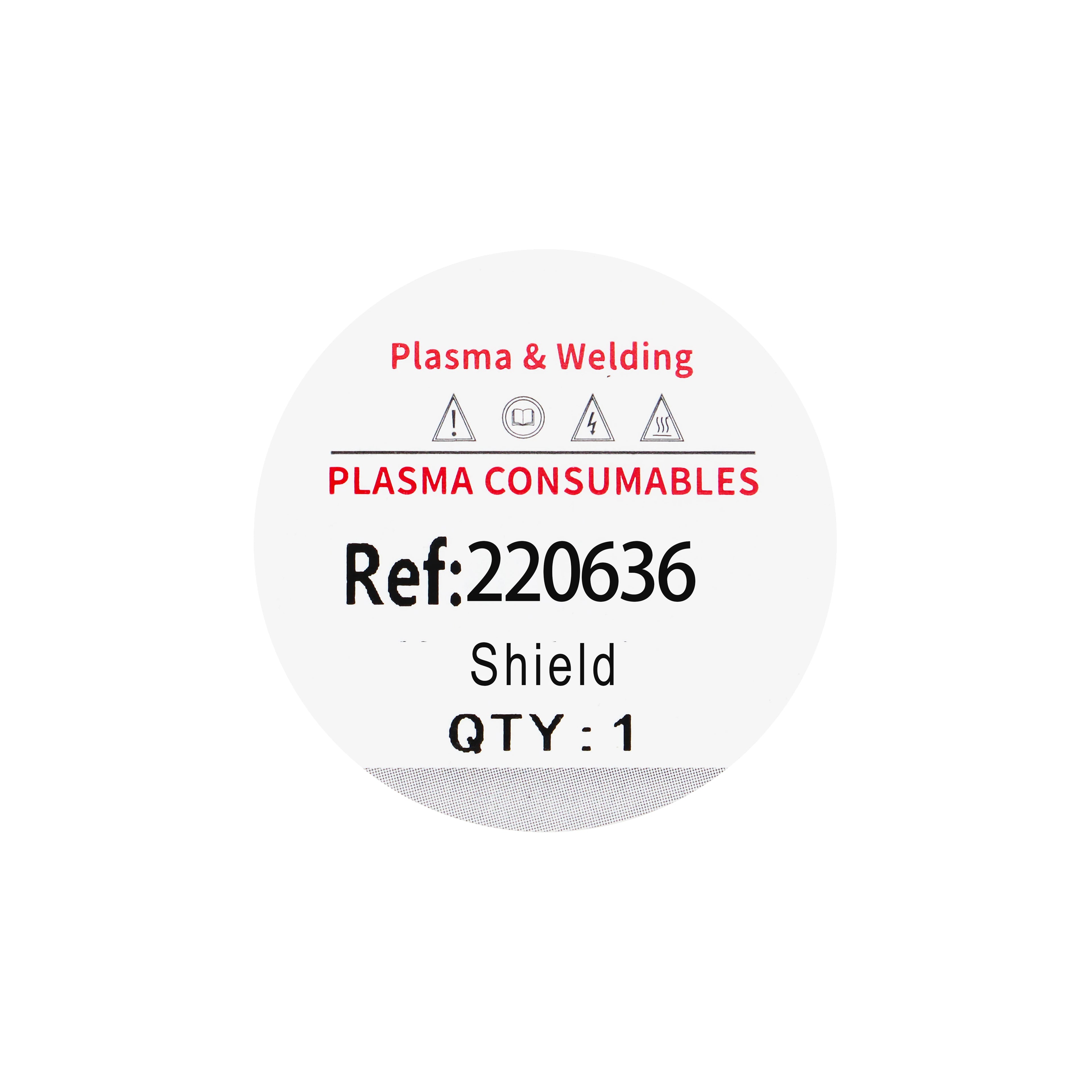 Plasma Cutter Accessories 400A Shield 220636 for HPR130 260 400  Torch