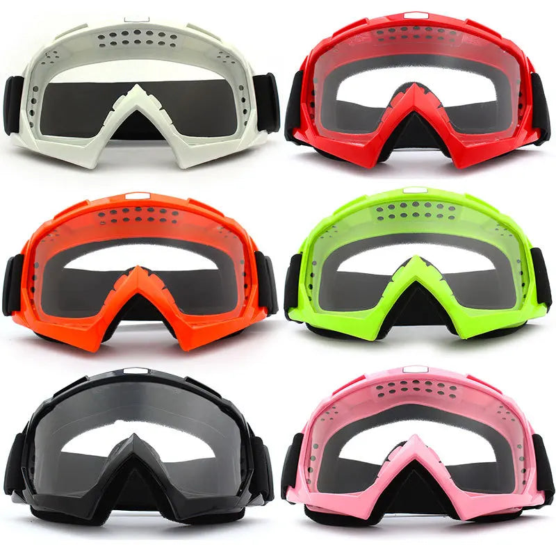 Wholesale Men's Custom Logo Motocross Racing Glasses/Sports Eyewear for Road Dirtbike Motorcycle Racing Made in China
