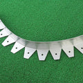 Commercial Best Stainless Steel Rectangle Lawn Edging Artificial Style Grass Border for Landscaping Metal Material