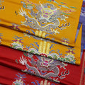 Good Texture Traditional Luxury 75cm Embroidery Jacquard Dragon Brocade Fabric for Sofa Home Textile Pants