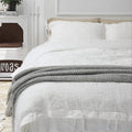 100%  French Linen Bedding Set Duvet Cover Sets Luxury Linen Duvet Cover Set Bed Linen Duvet Covers 3PCS Factory Hot Sale