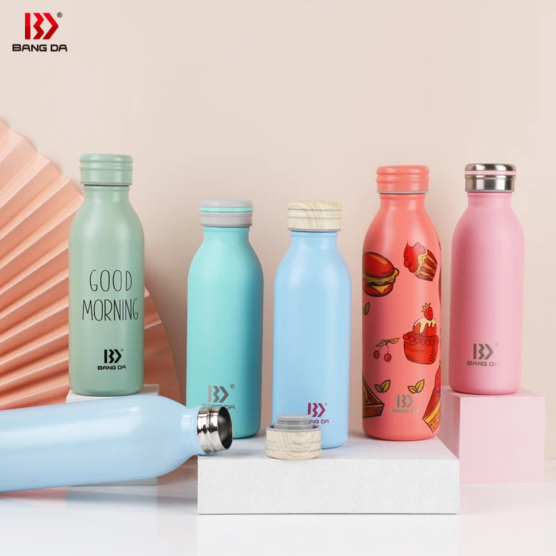 Customized Color Keep Cold or Keep Hot or Cold with Copper Insulated BPA Free Bangda Hot Sale Vacuum Bottles