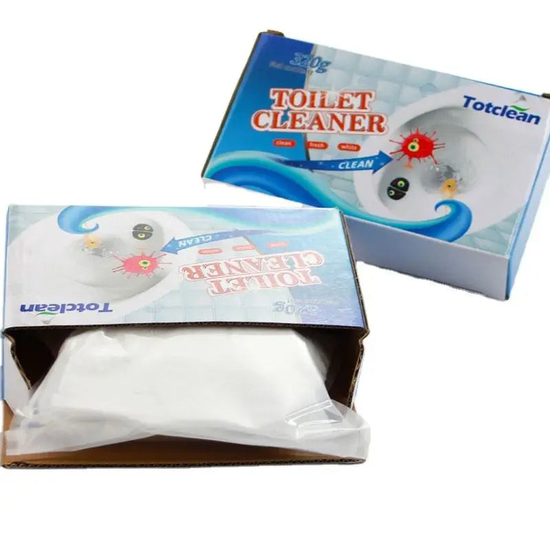 New High Quality Super Decontamination Effect 320g Toilet Cleaning Powder for Automatic Toilet Flushing