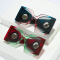 5613 Oversized Sunglasses Square Round Shades Trendy Large Big Ladies Sun Glasses Luxury Vintage Sunglass Eyewear