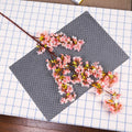 Cherry Blossom Stems Flowers Artificial Simulation Flower Long Stems Silk Tall Faux Flower Large Dogwood Blossoms Vases